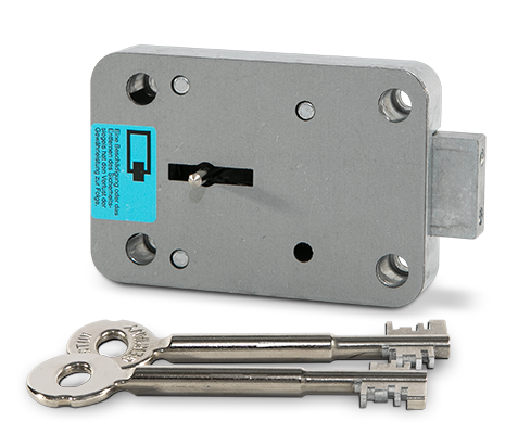 CABLOX - Cerradura de llave mecánica para cajas fuertes