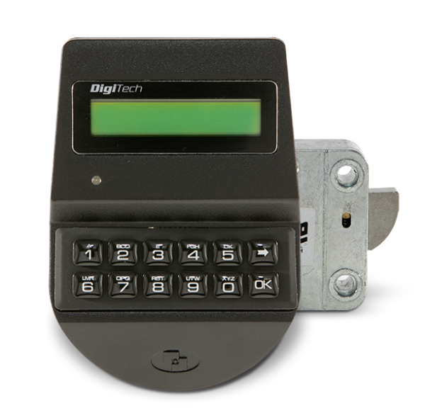 DIGITECH - Serrure électronique pour coffre-fort avec temporisation, audit horodaté.