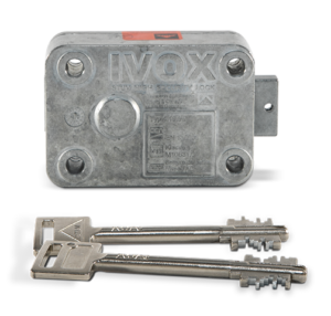 IVOX - Serrure mécanique à clé double panneton pour coffre-fort