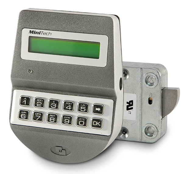 MINITECH - Electronic time lock with time programming, random code for safe